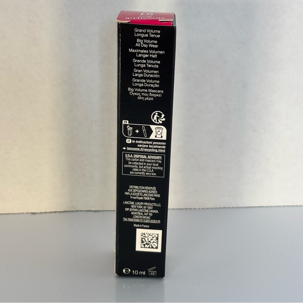 Lancôme-Monsieur Big Mascara - Black - Picture 5 of 8